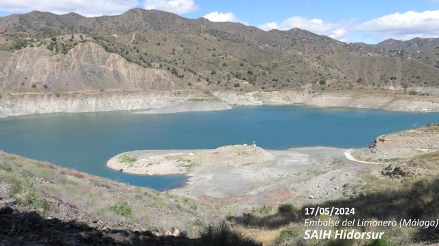 El gran cambio del embalse del Limonero de Málaga.