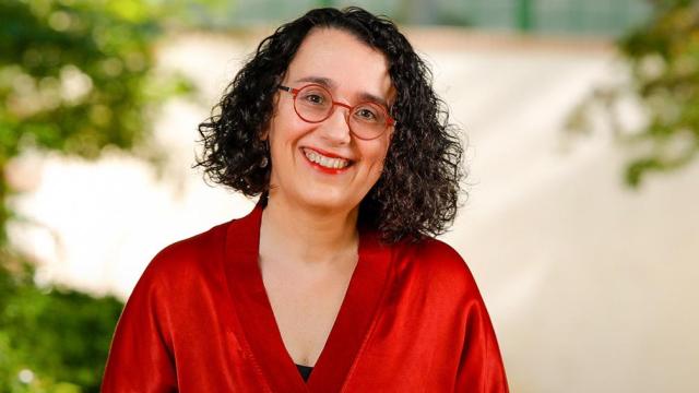 Autoras de palabra con Rosa, Anabel González.