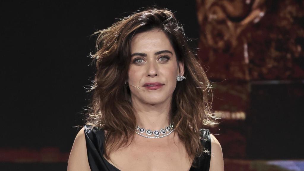 La actriz andaluza en un acto público en Granada, el pasado mes de febrero.