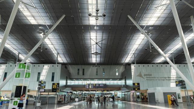 El aeropuerto de Santiago de Compostela, en una foto de archivo.