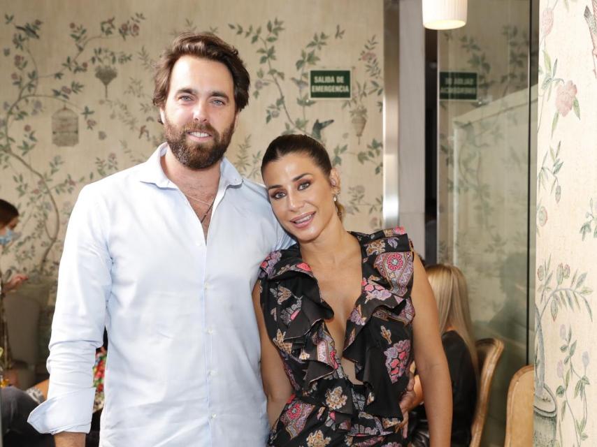 Elena Tablada junto a su exmarido, Javier Ungría, en un acto público.