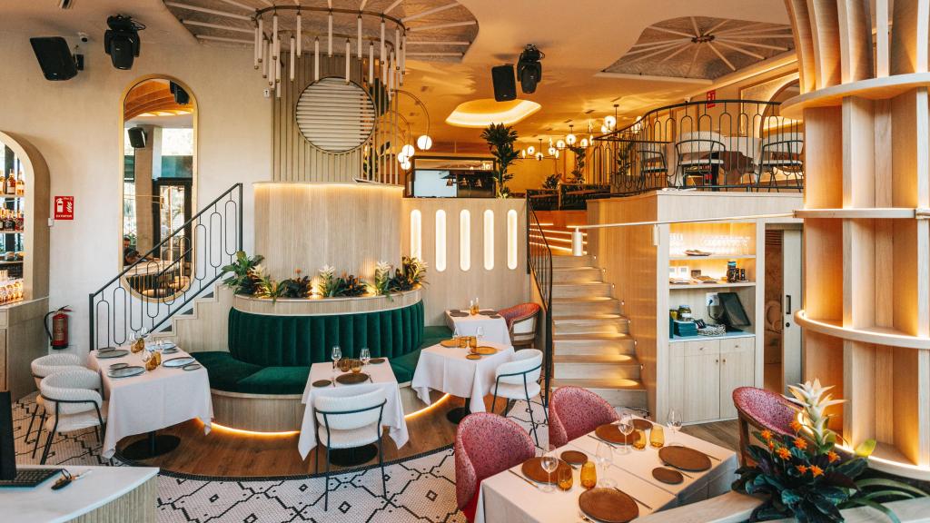 El amplio interior de La Mamona Castellana.