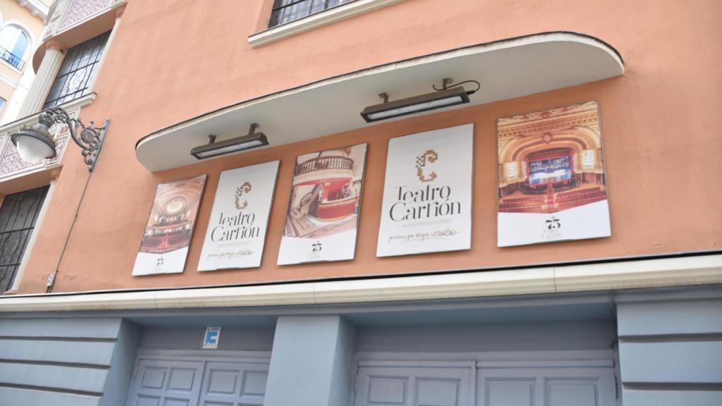 La fachada del Teatro Carrión