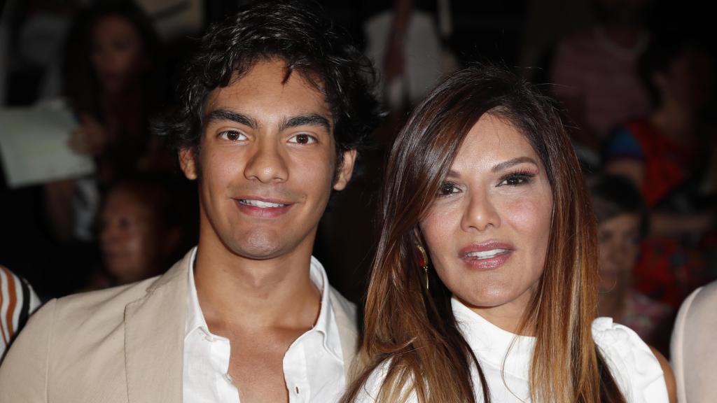 La venezolana y su único hijo están muy unidos.