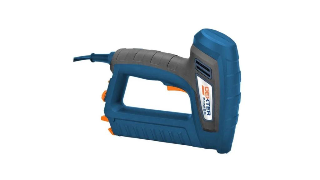 Pistola de clavos y grapadoras de Leroy Merlin.