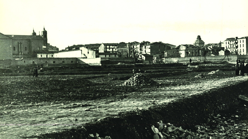 La huerta de Santa Engracia comienzos siglo XX.