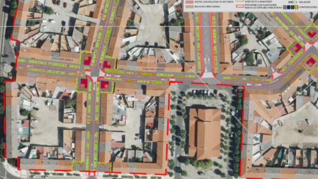 Urbanización del barrio de La Vega de Salamanca