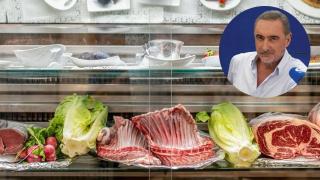 Carlos Herrera y la barra de Maipi, un templo del producto en Valencia.