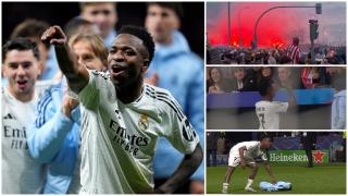 Vinicius y los momentos de polémica en el Metropolitano