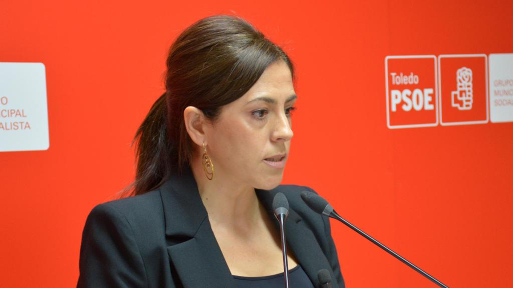 Noelia de la Cruz, portavoz del PSOE de Toledo.