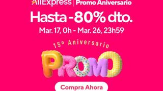 ¡Llegan las ofertas de Aniversario de AliExpress!: 4 productos de primeras marcas con hasta un 80% de descuento