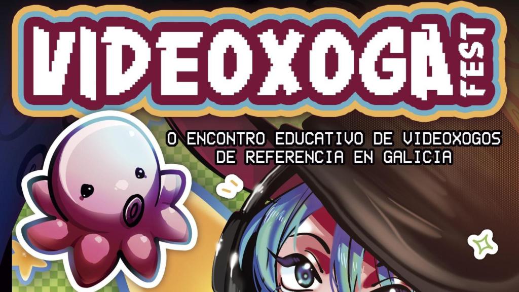 Parte del cartel del evento Videoxoga Fest