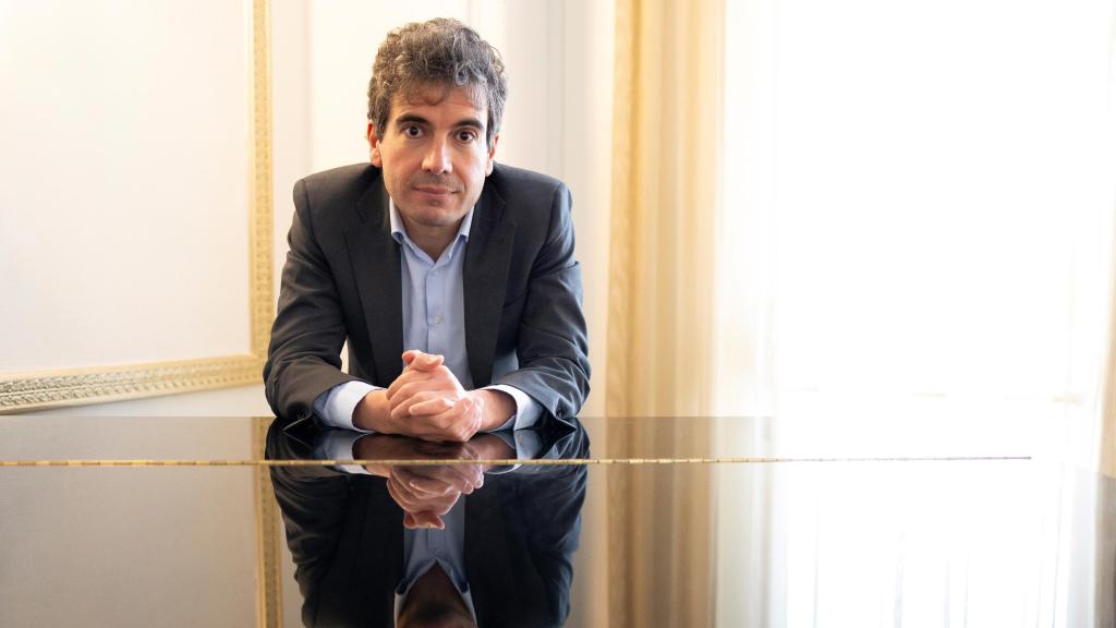 El ingeniero informático Jaime-Gómez Obregón en el Hotel Real de Santander.