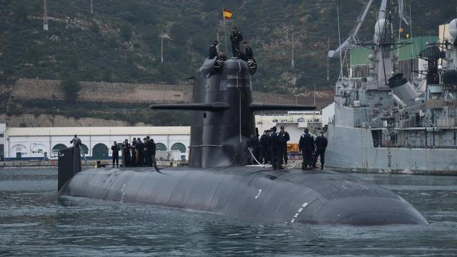 Submarino S-81 'Isacc Peral'.