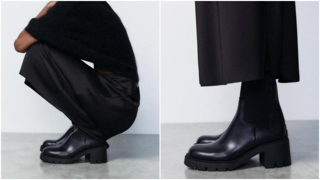 Botín chelsea de Zara. Ref: 3110/510/800