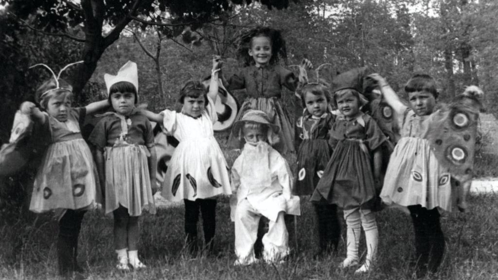 Algunos de los niños del Gueto de Varsovia salvados por Irena y su equipo.