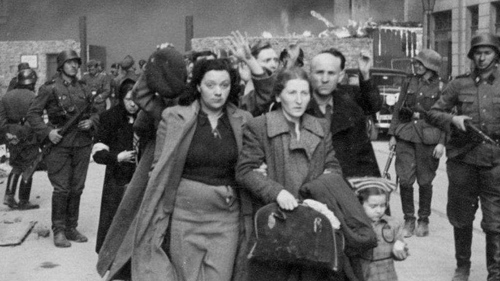 Parte de un informe para Heinrich Himmler durante el levantamiento del Gueto en mayo de 1943.