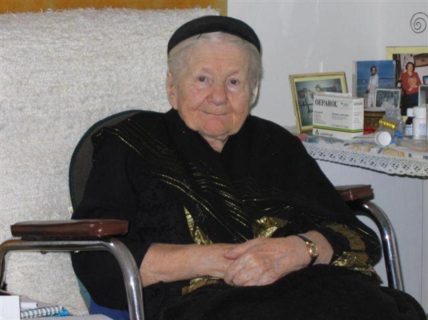 Retrato de Irena Sendler el 13 de febrero de 2005.