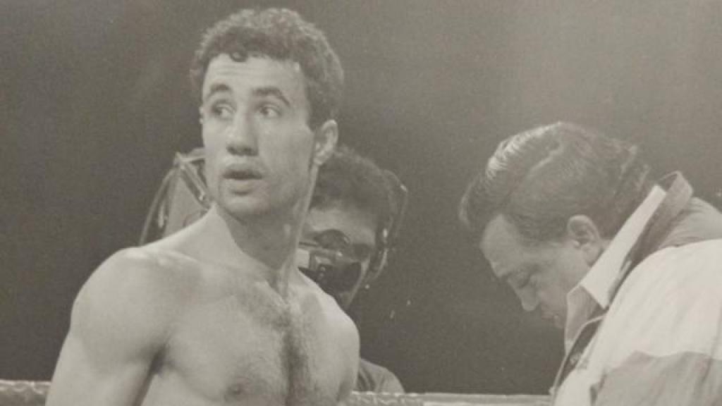 José Luis Serrano Valero en su juventud como boxeador, en una imagen de archivo.