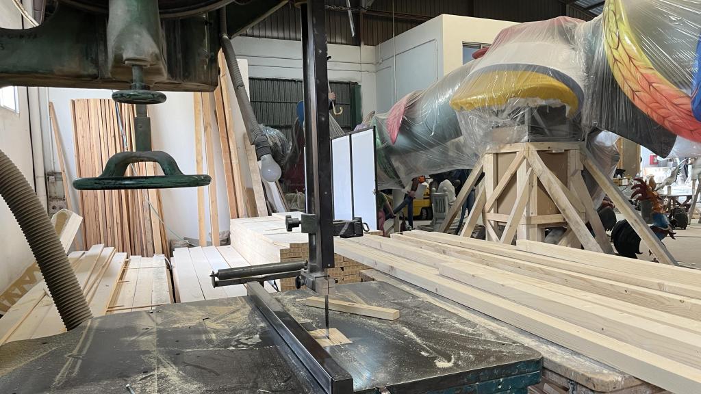 Vista del taller de Alejandro Santaeulalia. Foto: Ángel Mora