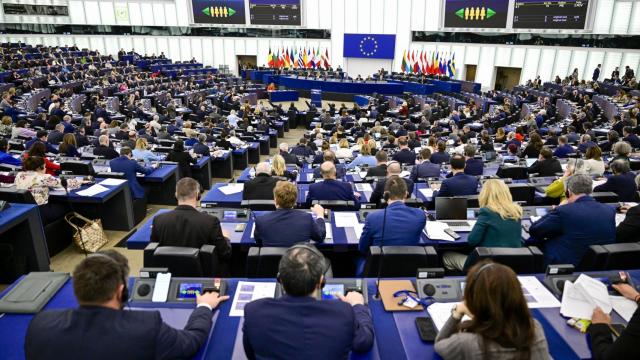 El pleno de la Eurocámara en Estrasburgo