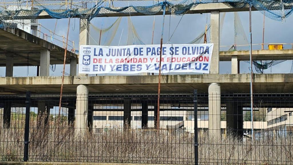 Otra de las pancartas.