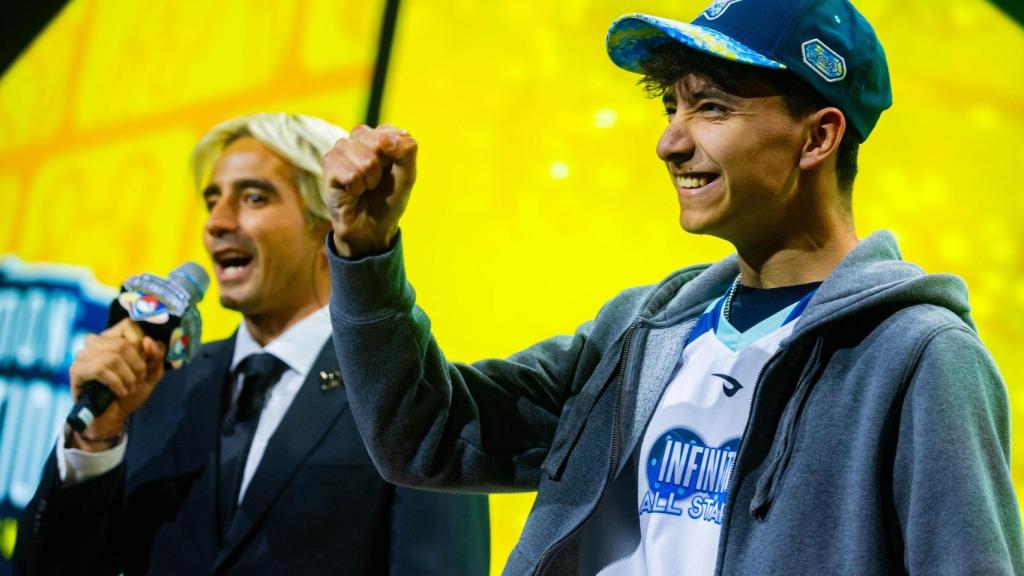 La gran alegría de P4T0M4N tras su victoria.