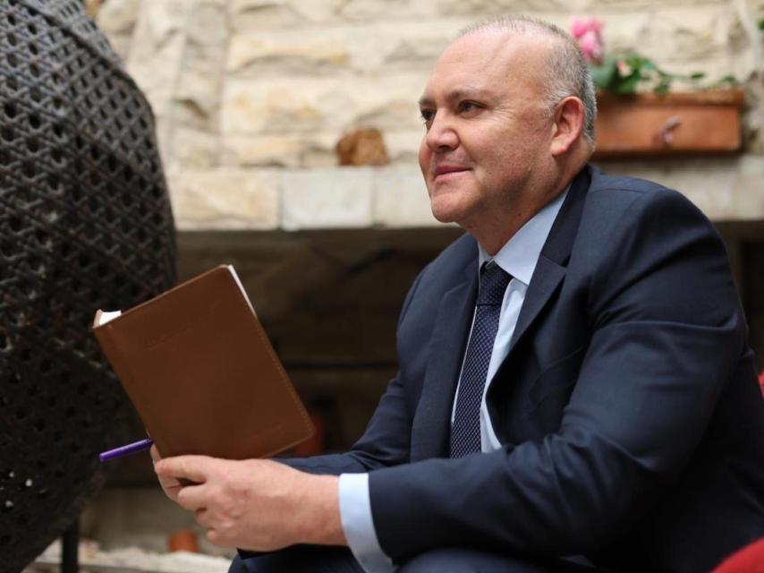 Diego Borja, candidato a vicepresidente de Ecuador.