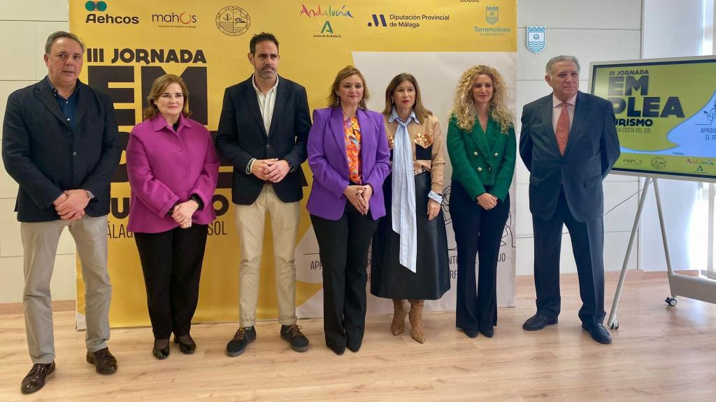 Un momento de la presentación de la feria de empleo.