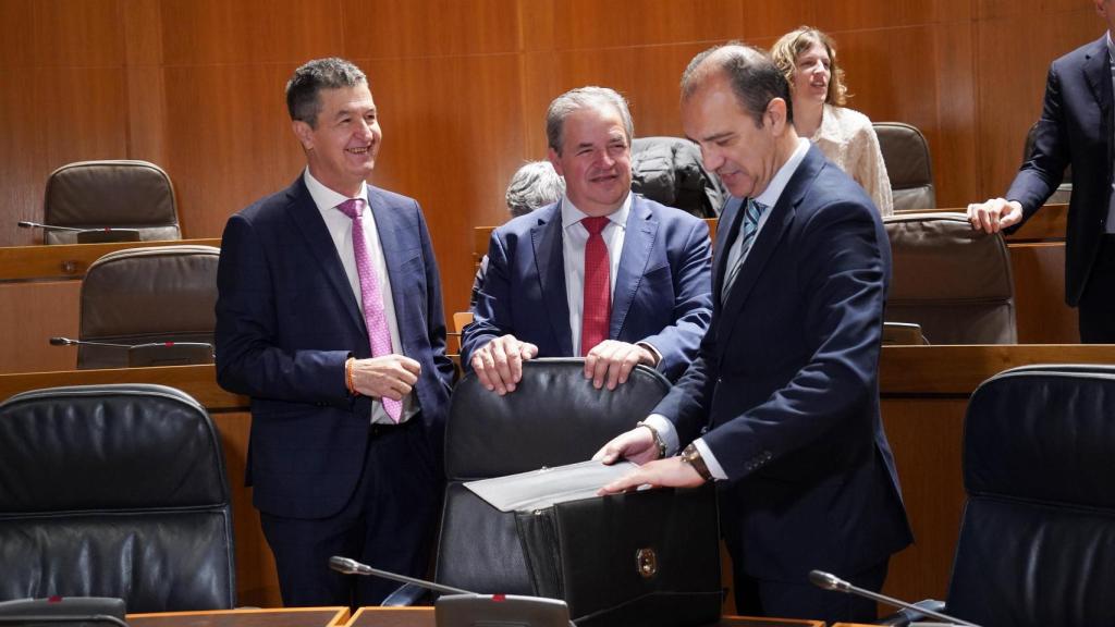 Bancalero, este viernes en las Cortes de Aragón.