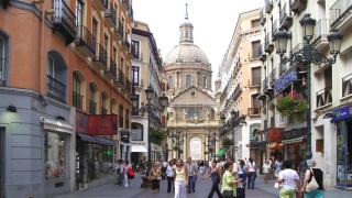 Imagen de archivo de la calle Alfonso I, en Zaragoza.