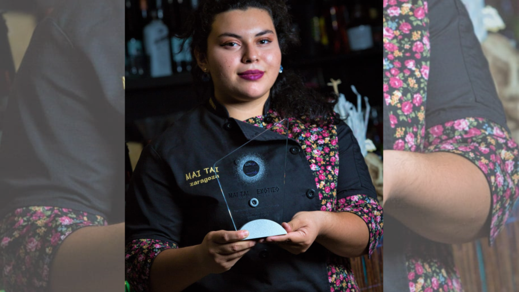 Keylling Guevara, bicampeona de coctelería: “Utilizar el vino Pajarilla en un cóctel mundial es un homenaje a Aragón”