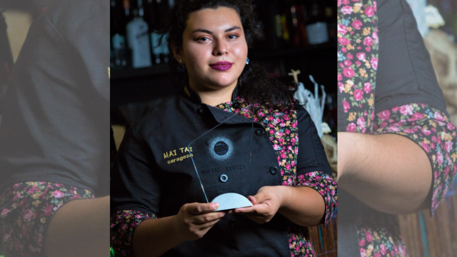 Keylling Guevara, bicampeona de coctelería: “Utilizar el vino Pajarilla en un cóctel mundial es un homenaje a Aragón”