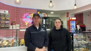 Ariel y Diana, dueños de Baking San Francisco.