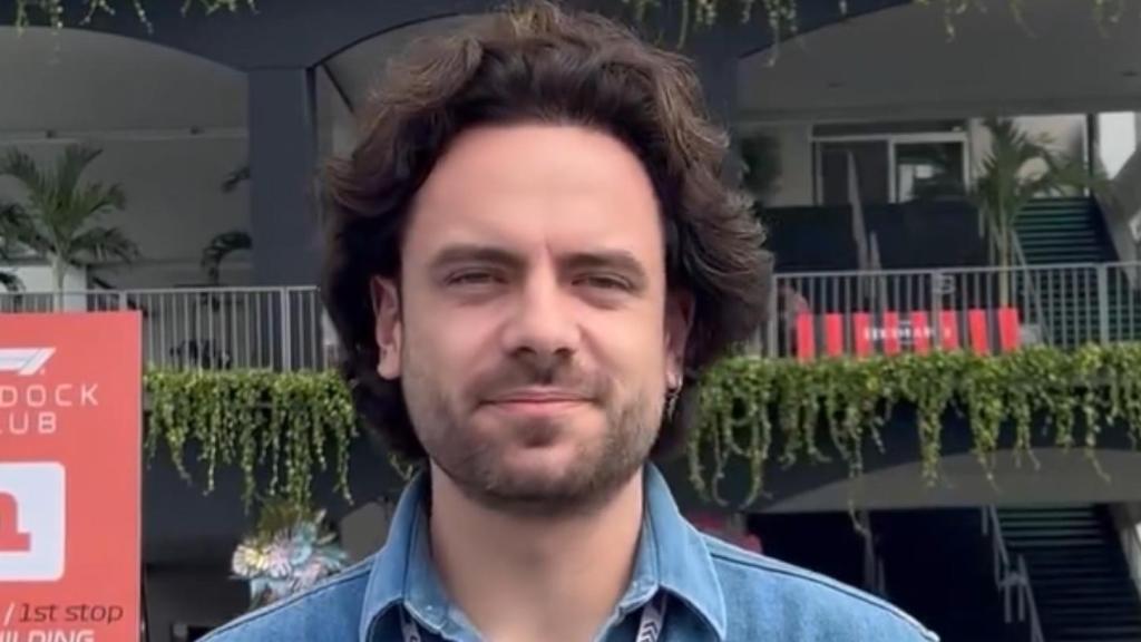 Tomás Slafer es uno de los rostros de DAZN en el Mundial de Fórmula 1.