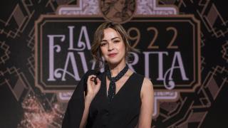 Verónica Sánchez en la presentación de 'La Favorita 1922'.