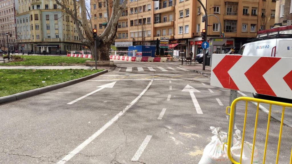 Reapertura de la Plaza de la Circular tras las obras de retirada de la gasolinera