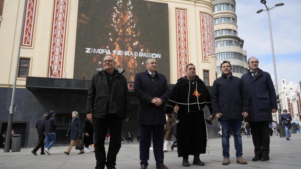 Presentación en Callao de la campaña de promoción turística para la Semana Santa de Zamora 2025