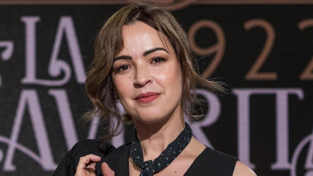 Verónica Sánchez en la presentación de 'La Favorita 1922'.