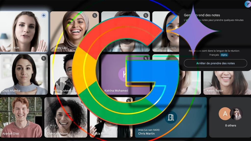 Fotomontaje de Google Workspace