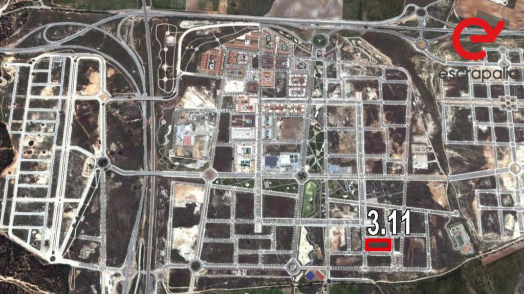 Suelo subastado en Yebes (Guadalajara).