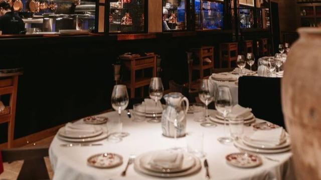 Salón de El Gran Asador Lecanda.