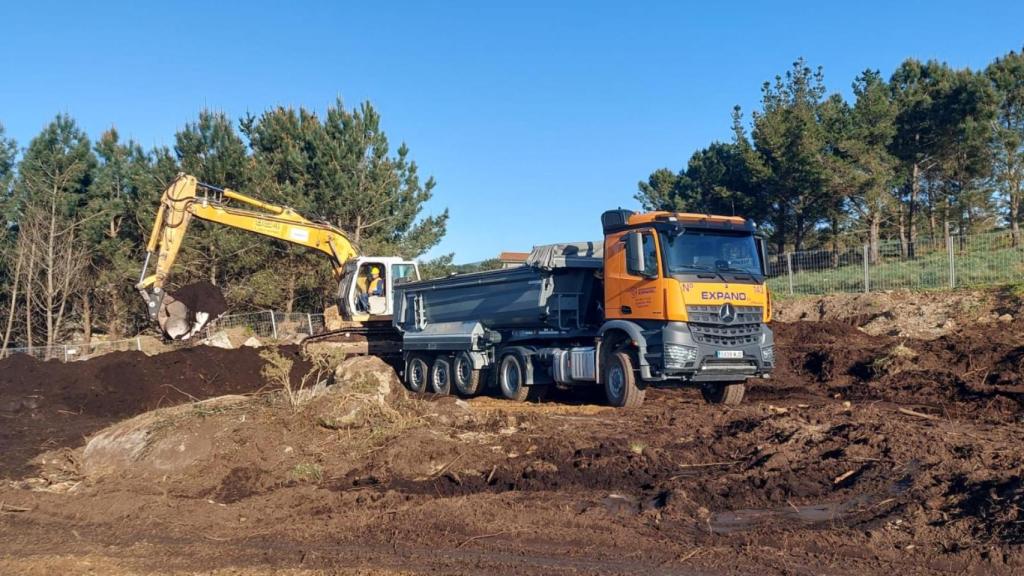 Arrancan los trabajos de la nueva depuradora de A Illa de Arousa (Pontevedra).