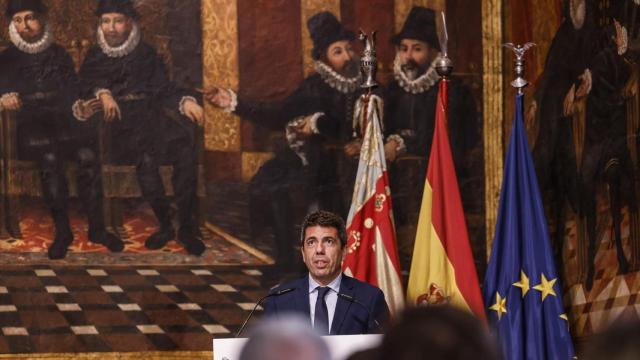 Carlos Mazón, en el Palau de la Generalitat. Rober Solsona / Europa Press