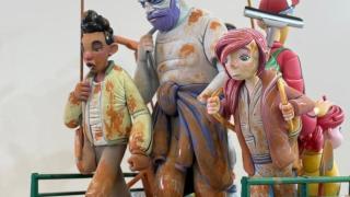 El 'ninot' infantil que se salvará del fuego estas Fallas 2025: rinde homenaje a la solidaridad de los voluntarios de la dana