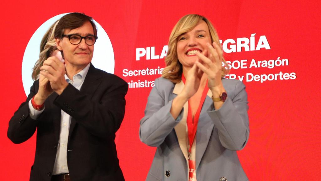 Illa ha participado en el Congreso Regional del PSOE-Aragón