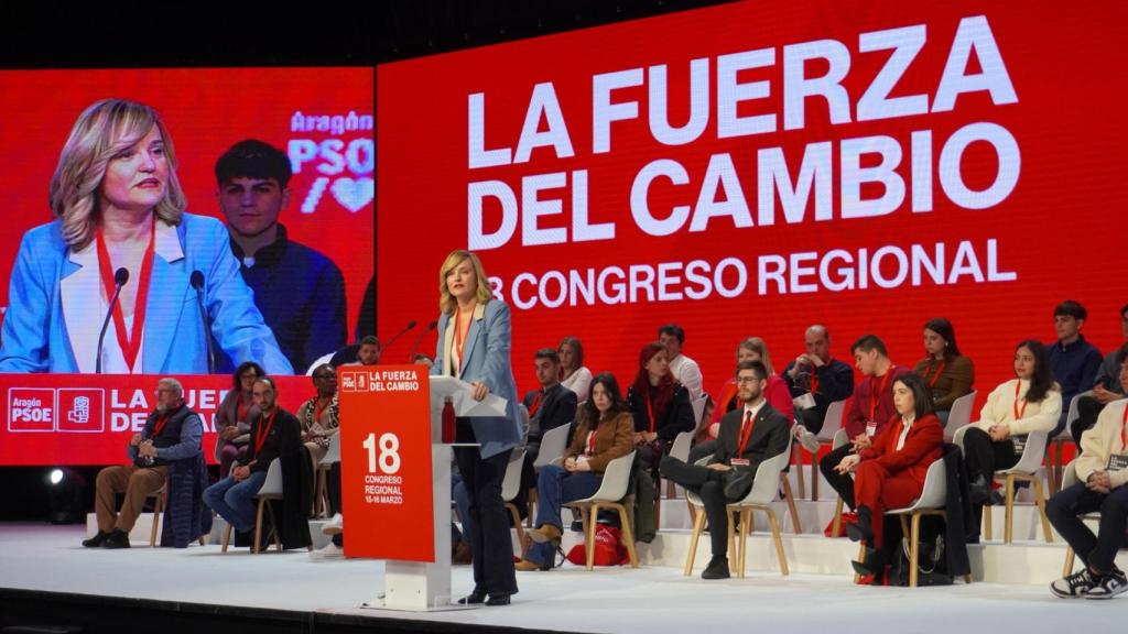 Alegría, en la apertura del Congreso Regional del PSOE-Aragón