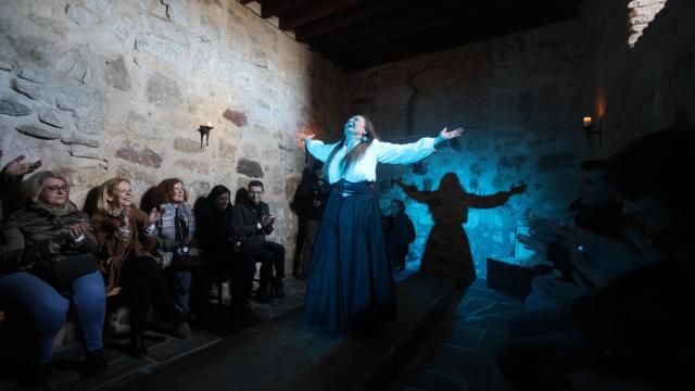 Imagen de archivo de una visita teatralizada.