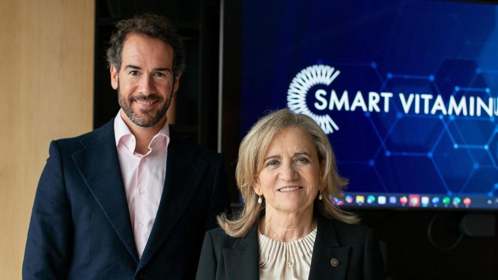 Los cofundadores de Smart Vitamins, Alfredo Bermúdez de Castro y María José Alonso