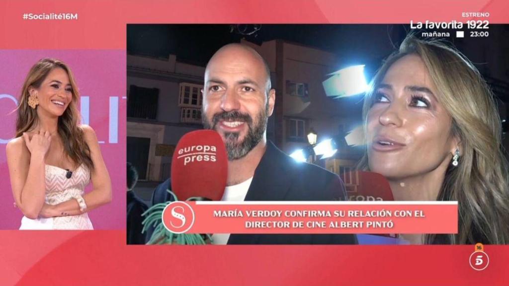 María Verdoy en 'Socialité'.